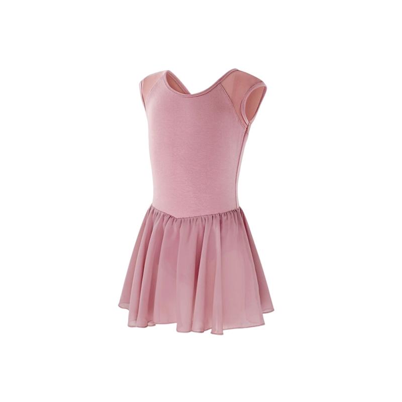 Sunnyway Kinderdanskostuums Mouwloze chiffon balletjurkkostuums 110