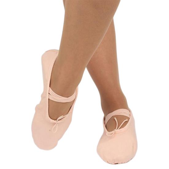 Fungogo Dames Meisjes Volwassen Zachte Zool Ballet Dans Schoenen Fitness Gymnastiek Canvas Schoenen 38 roze