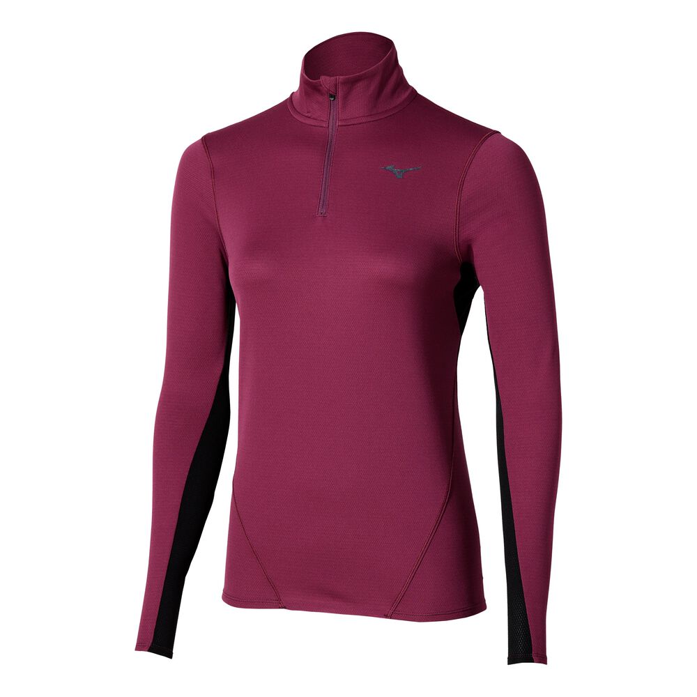 Mizuno Tech Thermal Charge Half Zip Hardloopshirt Dames