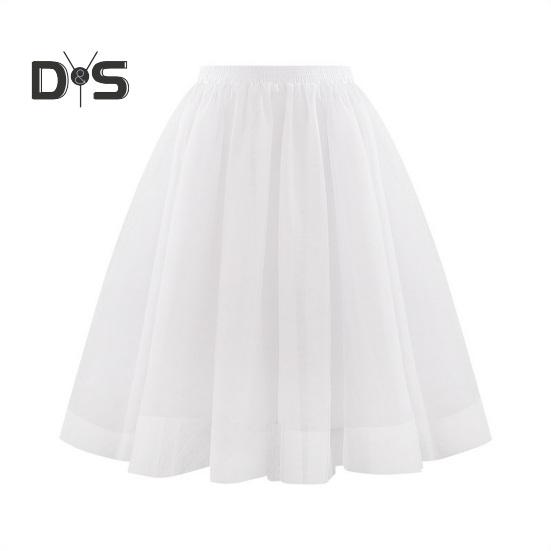 Party&Festival Supplies Vrouwen Retro Balletrok Elastische Hoge Taille 3-laags Tule Petticoat Dansrok Carnaval Cosplay Tutu Rok XL