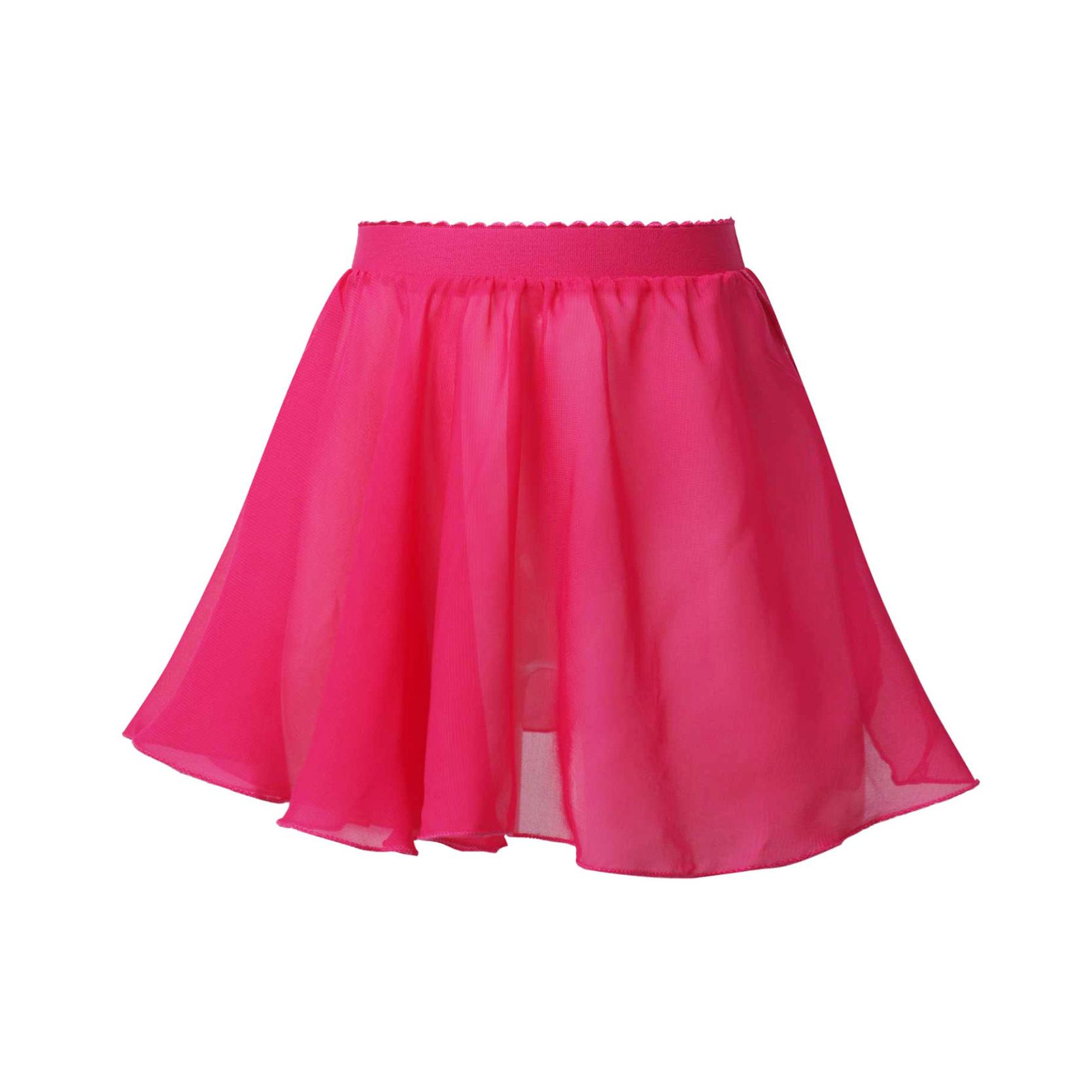 IEFiEL Meisjes Ballet Dansjurk Ballet Tailleband Turnpakje Chiffon Sluier Rokken Kinderwikkelrok voor peuters Kinderen Oefen Turnpakje Jurk 7-8 Years