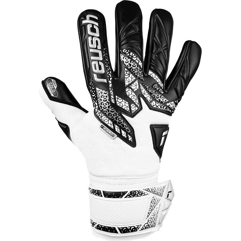 Reusch Keepershandschoenen Attrakt Gold NC GK:LAB - Wit/Zilver/Zwart