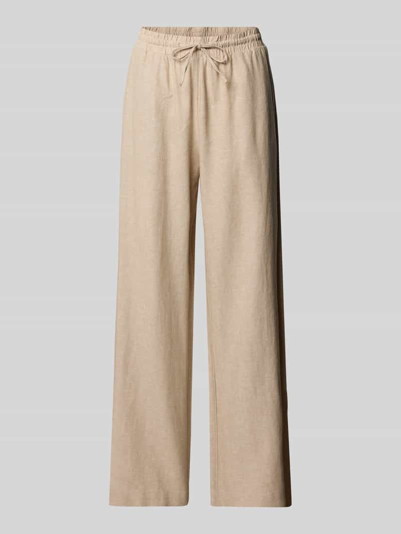 FREEQUENT Linnen broek FQLAVA-PANT van linnenmix en met koord
