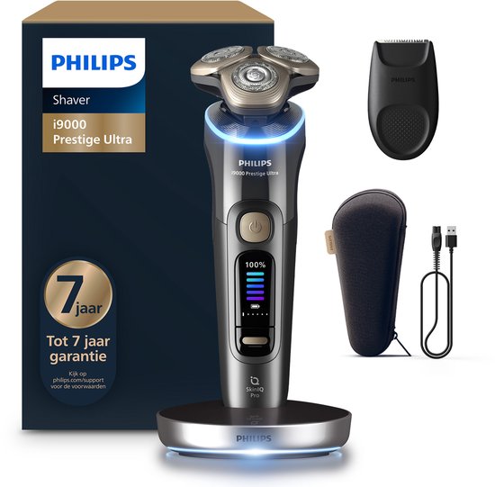 Philips Shaver i9000 Prestige Ultra Elektrisch Scheerapparaat Voor Mannen - Met Precisietrimmer - Do