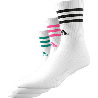 Adidas Performance Functionele sokken 3-STRIPES CUSHIONED CREW SOKKEN, 3 PAAR (3 paar)