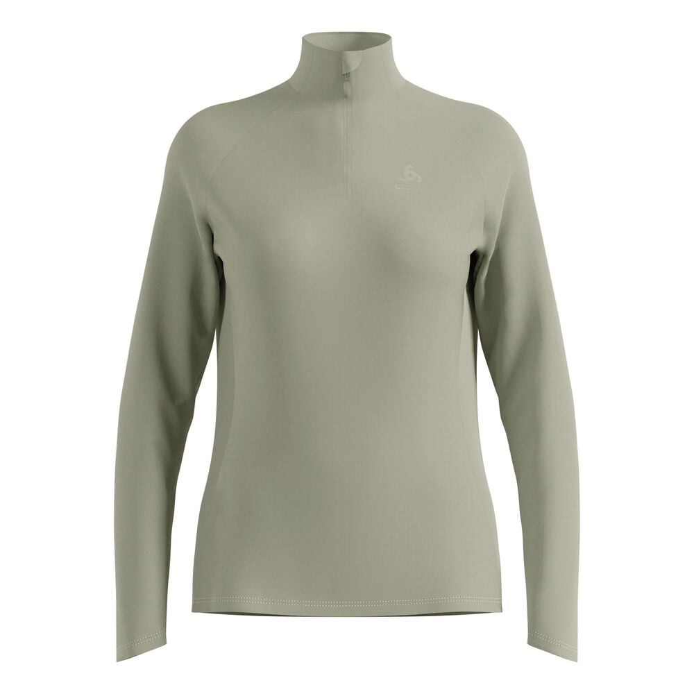 Odlo Essential Ceramiwarm 1/2 Zip Hardloopshirt Dames