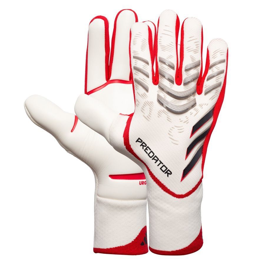 Adidas Keepershandschoenen Predator Pro Champagne - Wit/Pure Ruby/Zwart