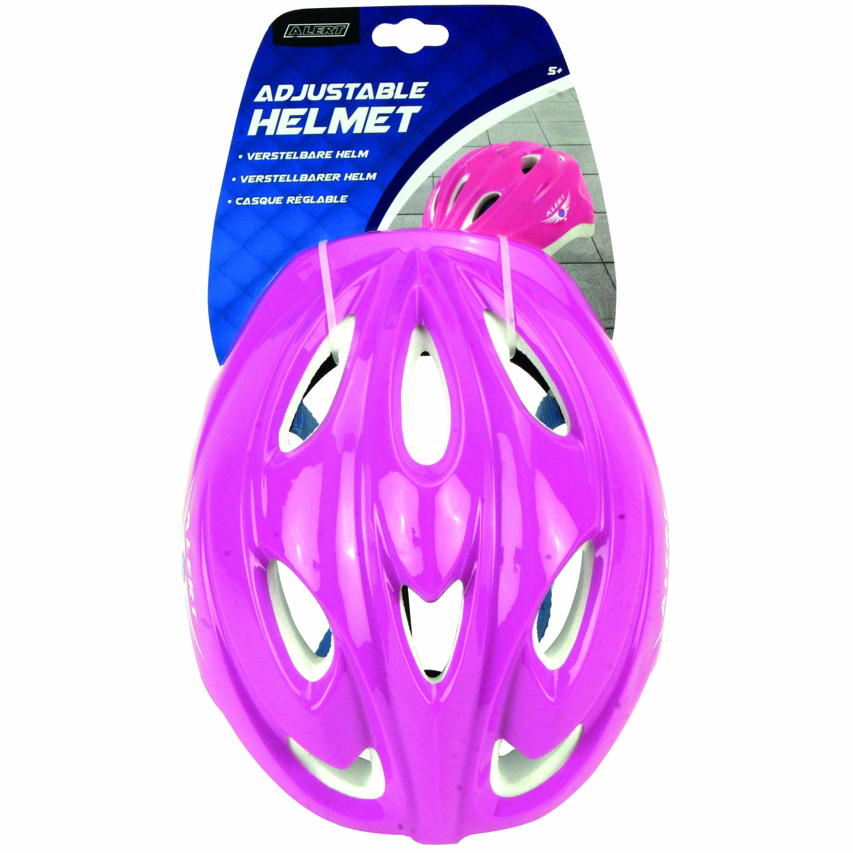 Alert Helm Verstelbaar Roze 