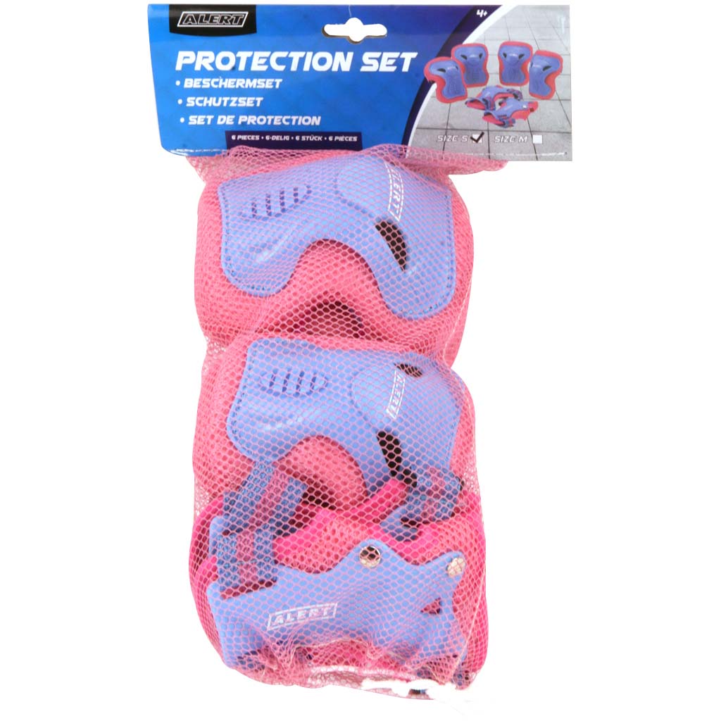 Alert Beschermset  3-Delig Roze Maat S