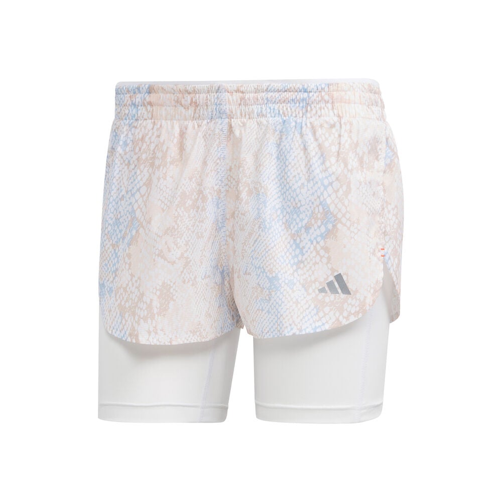 Adidas Fast 2in1 All Over Print Shorts Dames