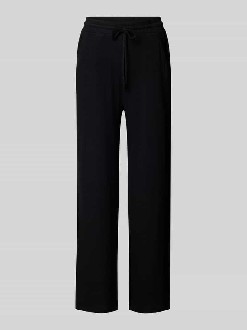 Marc O'Polo Wide leg joggingbroek van modalmix