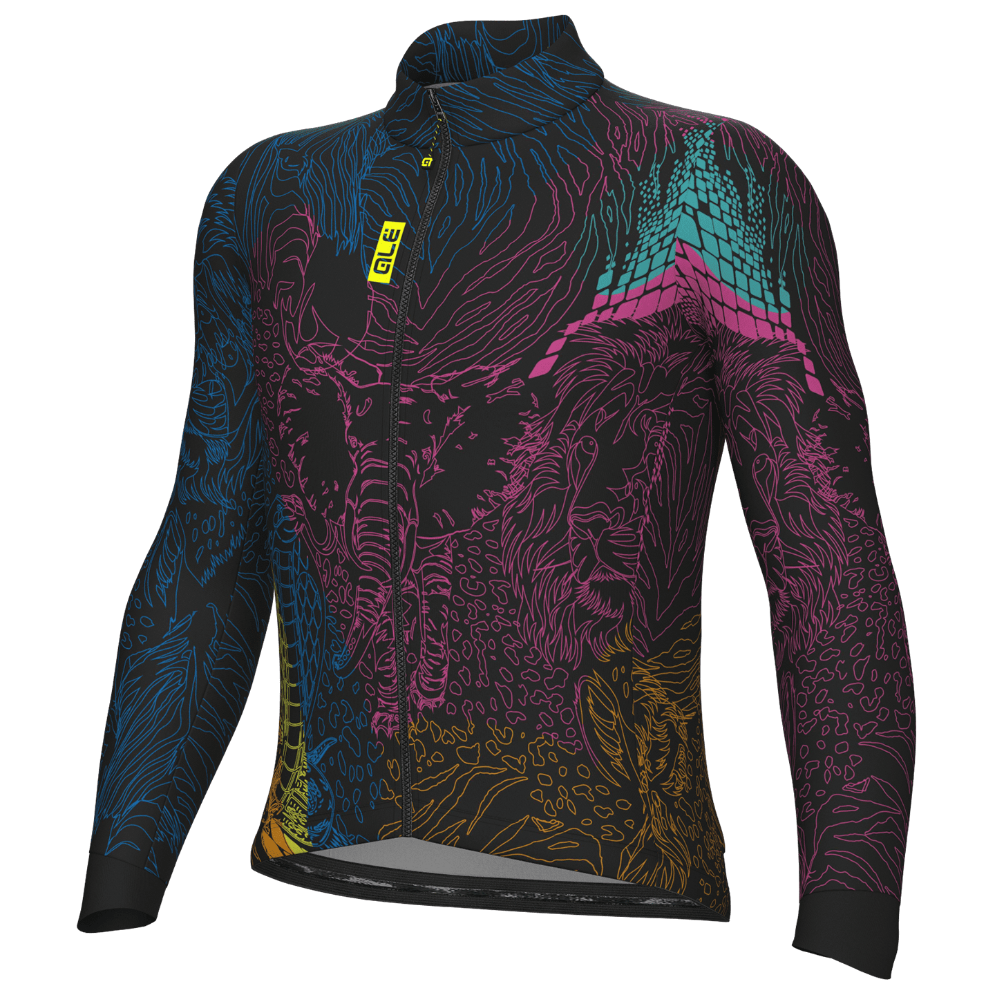 Alé Zanzibar fietsshirt met lange mouwen, voor heren