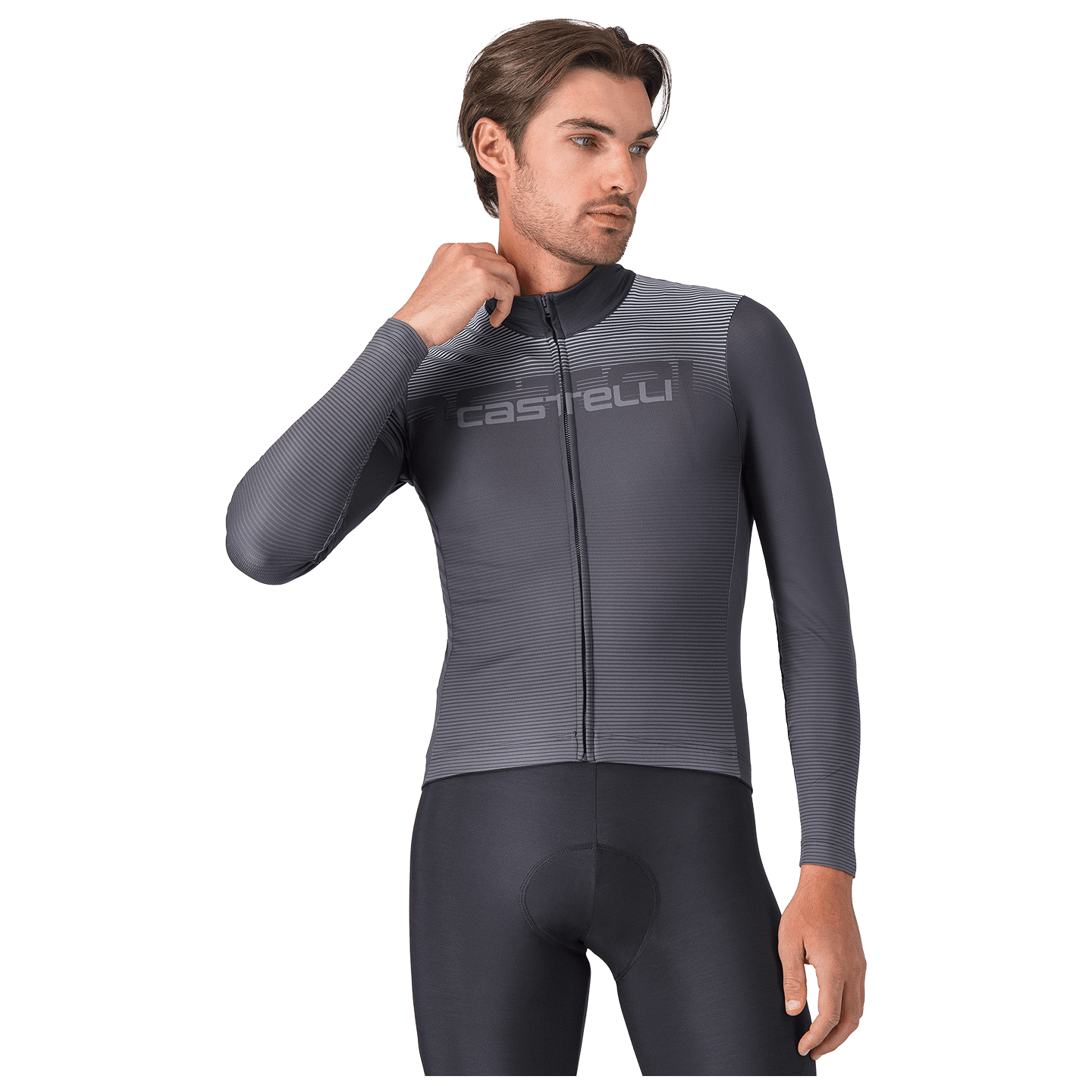 Castelli Apice Thermal fietsshirt met lange mouwen, voor heren