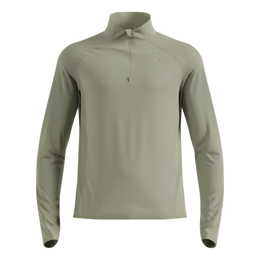 Odlo Zeroweight Warm Mid Layer 1/2 Zip Hardloopshirt Heren