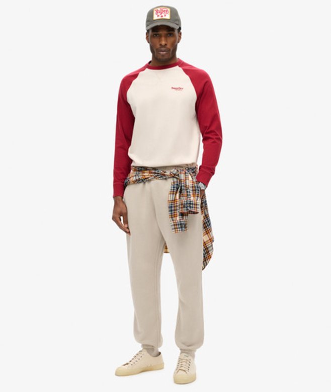Superdry Joggingbroek met Klein Logo Beige
