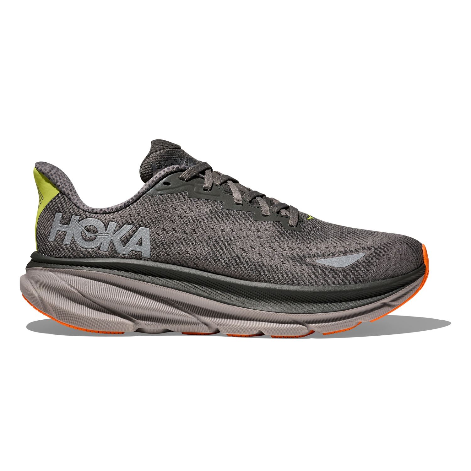Hoka One One Hoka Clifton 9 GTX hardloopschoenen Asphalt Grey/Gravel heren