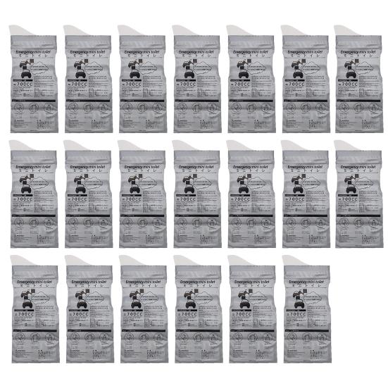 SUNJOY HOUSE 1/6/12/20 Stuks 700 ml Wegwerp Urine Zakken Lekvrij Reizen Pee Zakken Unisex Verkeersopstopping Emergency Urinoir Zakken 20PCS