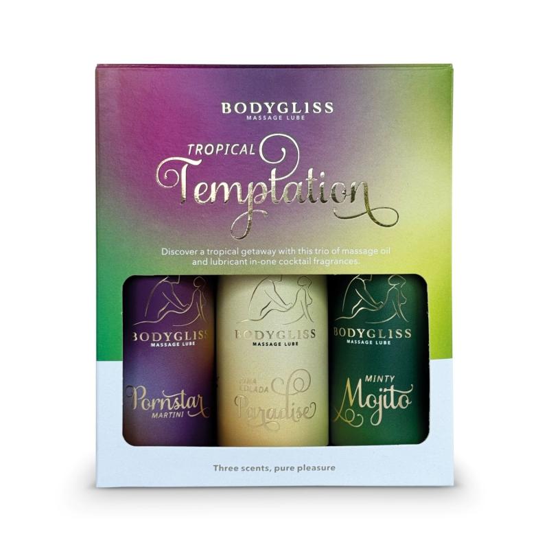 BodyGliss  Travel Edition 3-pack - Tropical Temptation