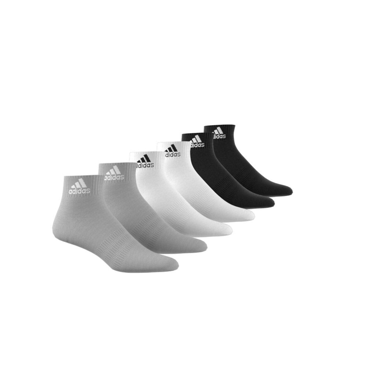 Adidas Performance Functionele sokken CUSHIONED SPORTSWEAR ANKLE SOCKS, 6 PAAR (6 paar)