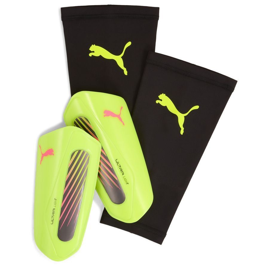 PUMA Scheenbeschermers Ultra Light Sleeve Audacity - Geel/Zilver