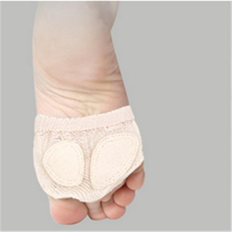 Zahuoyi 1 paar ballet buikdans schoenen half zool fitness accessoire M