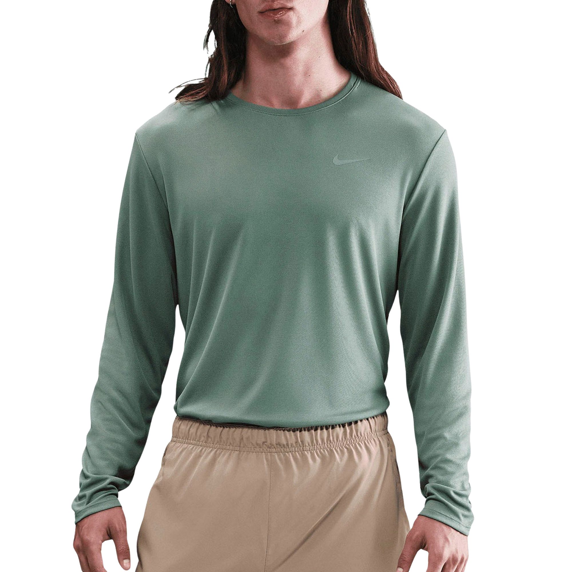 Nike Dri-FIT UV Milerongsleeve Shirt Heren