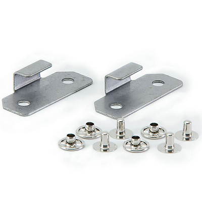 Pomoca Eindhaken voor Top Fix (1 paar+rivets)