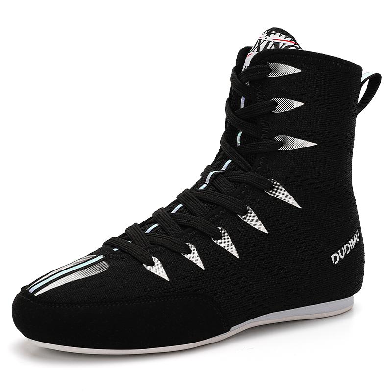 Zealous Sole Heren boksschoenen Kinderen lichte bokssneakers Comfortabele worstelschoenen Antislip worstelsneakers 32