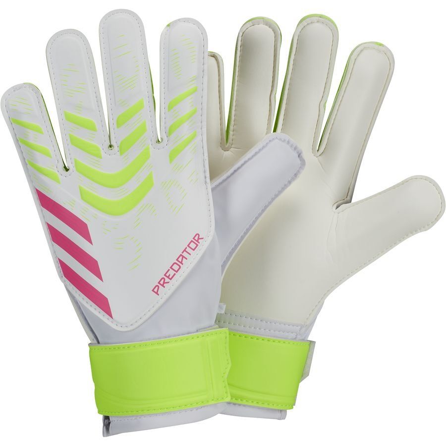 Adidas Keepershandschoenen Predator Training Celestial Victory - Wit/Lucid Lemon/Lucid Pink Kids