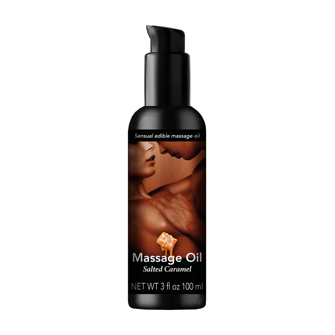 PharmQuests Kissable Massage olie met de geur van Salted Caramel