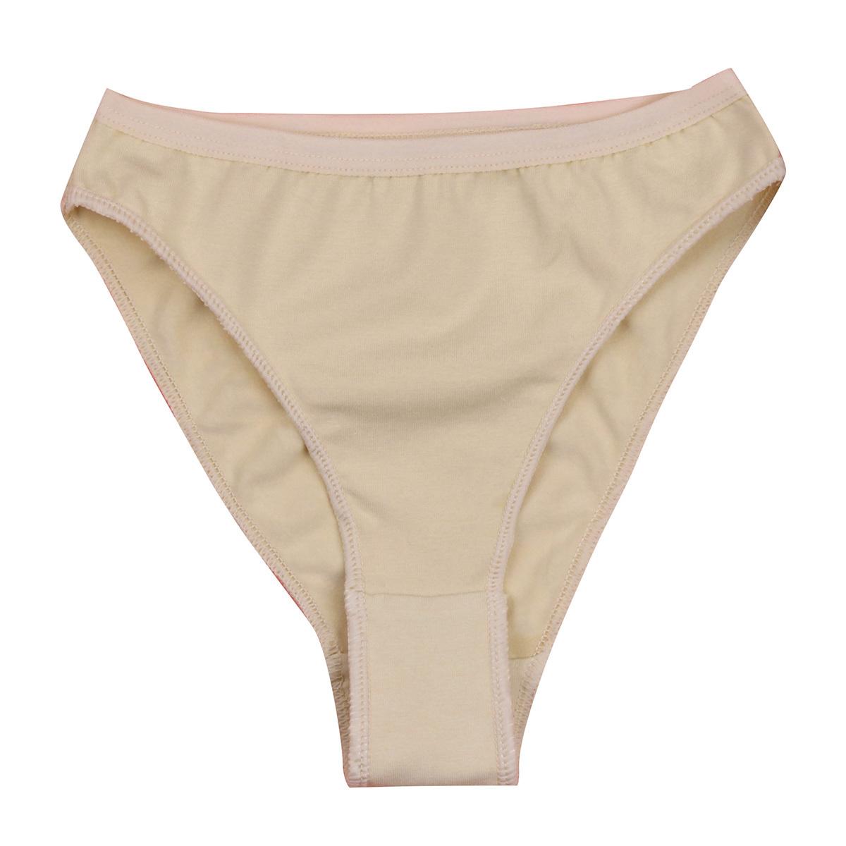 ZDHoor Meisjes Professionele Ballet Dans Slips Hoge Been Uitgesneden Ondergoed Gymnastiek Turnpakje Atletische Bodems 10-12Years