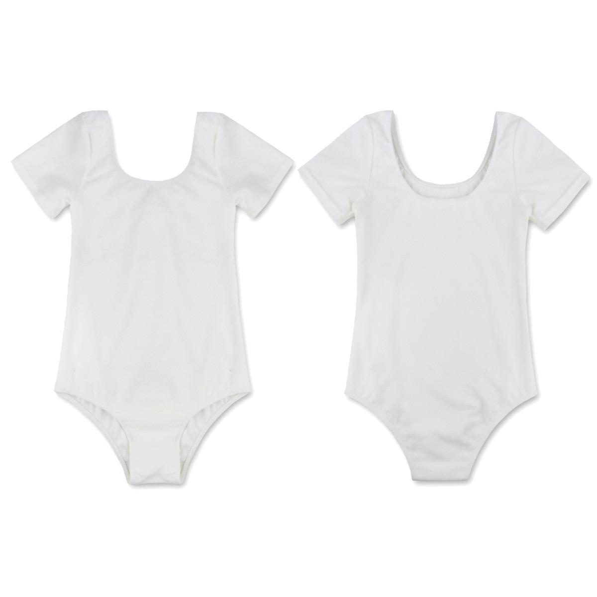 Sywiyi Kinderen Meisjes Korte Mouw Ballet Gymnastiek Dans Turnpakje Zomer Sportkleding Danskleding 9-10 Years