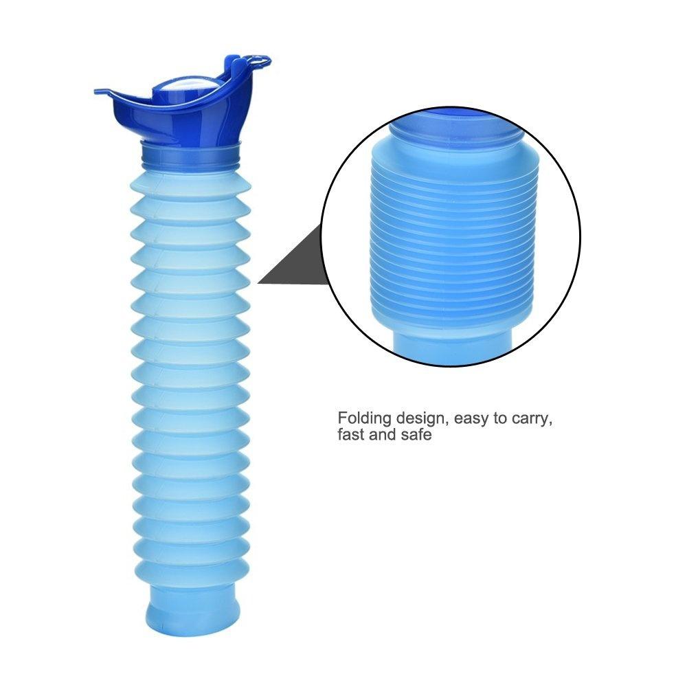 Timeless Home 750ML Draagbare staande pis toilet urinoir auto reizen buiten volwassen urinoirs voor man vrouw kinderen potje plassen camping toilet blauw