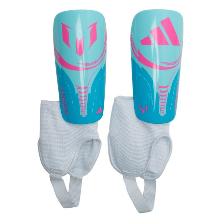 Adidas Scheenbeschermers Messi Match La Vida Tropical - Flash Aqua/Lucid Pink Kids