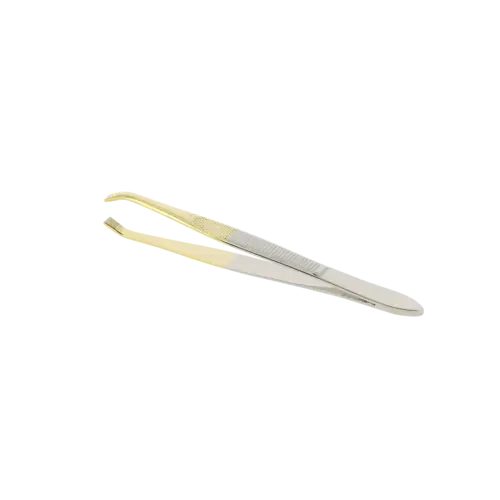 Sibel EHP Tweezers Depilate Bowed Gold