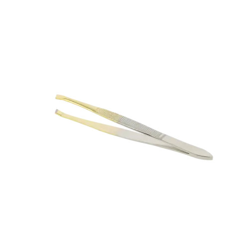 Sibel EHP Tweezers Depilate Oblique Gold