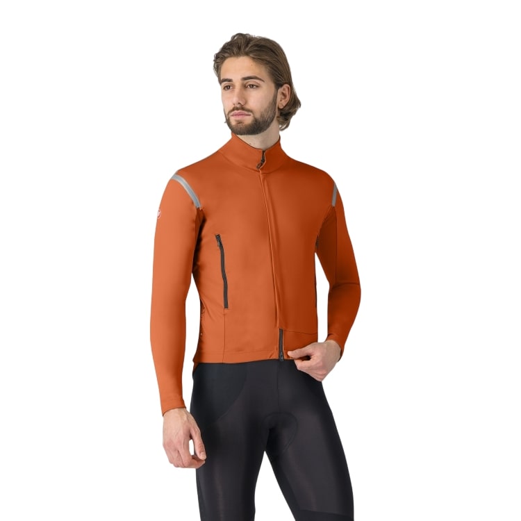 Castelli Perfetto RoS 3 fietsjack mocha/black heren