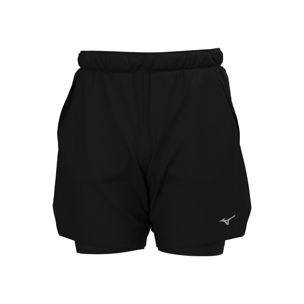 Mizuno Core 2in1 7.5inch Hardloopshorts Heren