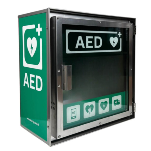 Heart Guard HeartGuard Protect (Claus Andersen) RVS buitenkast met alarm en ventilatiesysteem