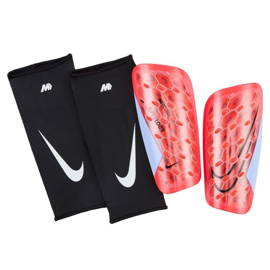Nike Scheenbeschermers Mercurial Lite Superlock Scary Good - Rood/Royal Tint/Zwart