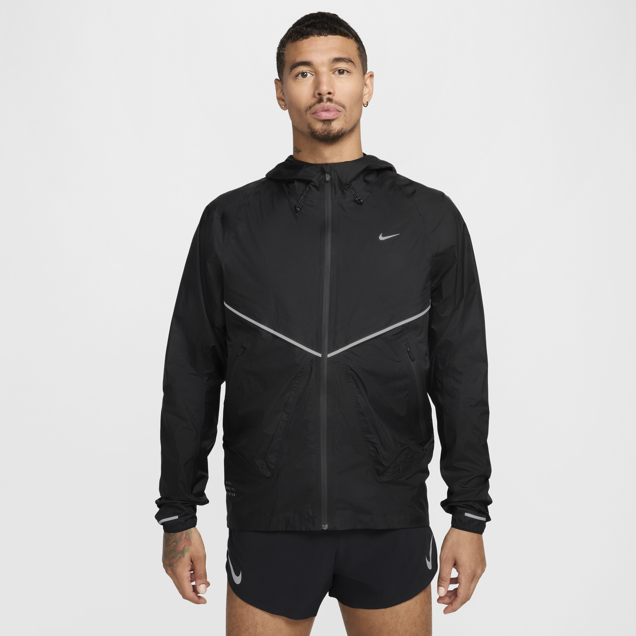 Nike Running Division Storm-FIT ADV hardloopjack voor heren - Zwart