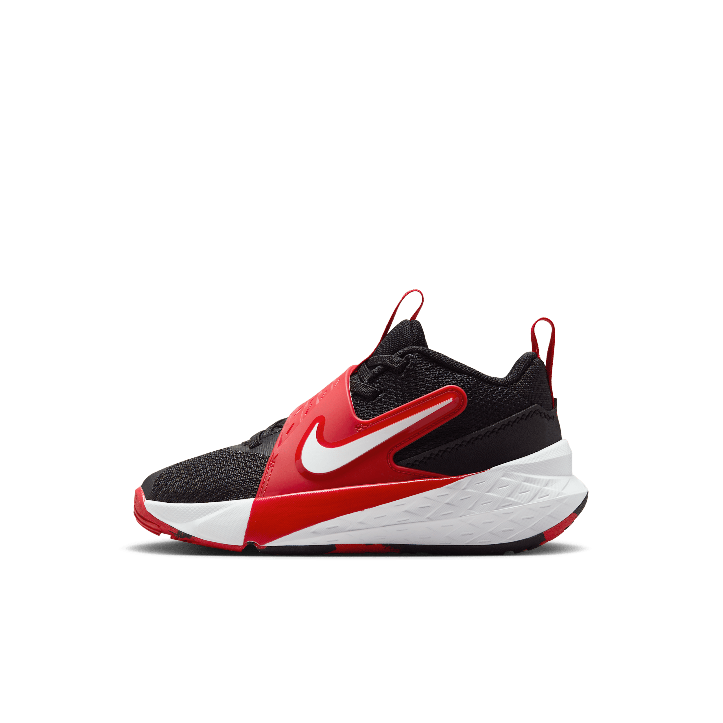 Nike Team Hustle D 12 kleuterschoenen - Zwart