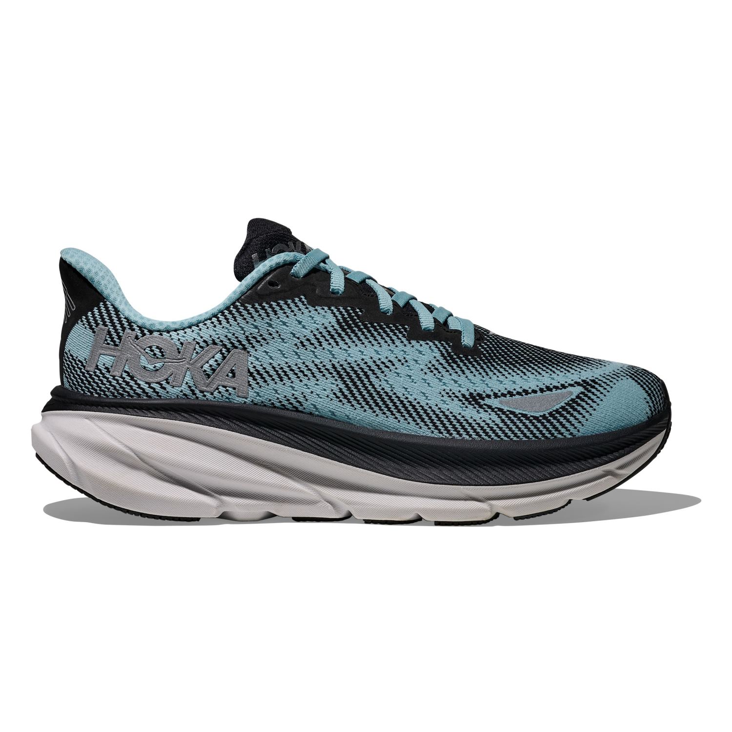 Hoka One One Hoka Clifton 9 GTX hardloopschoenen Black/Raindrop dames