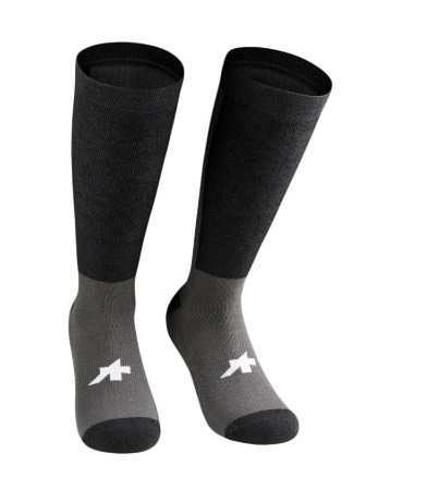 Assos tactica winter P1 fietssokken zwart unisex