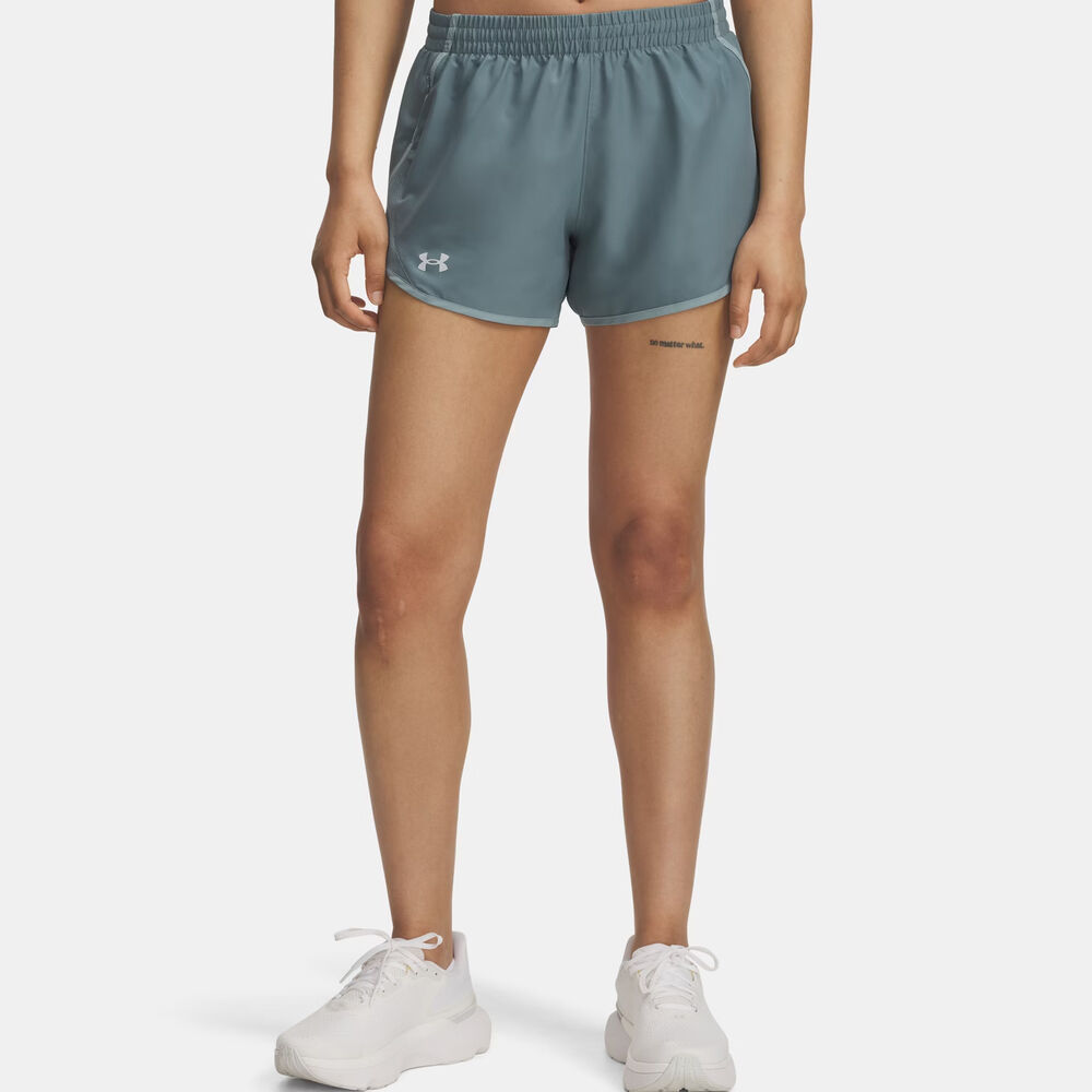 Under Armour Fly By 3in Hardloopshorts Dames