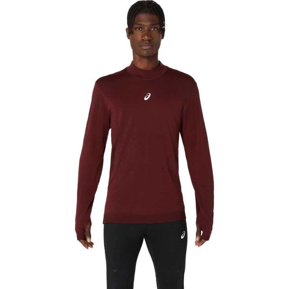 ASICS Road Winter Seamless Hardloopshirt Heren