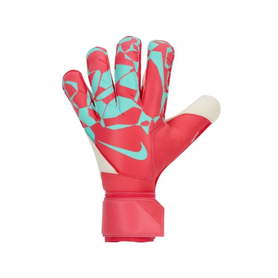 Nike Keepershandschoenen Grip 3 Mad Energy - Rood/Turquoise