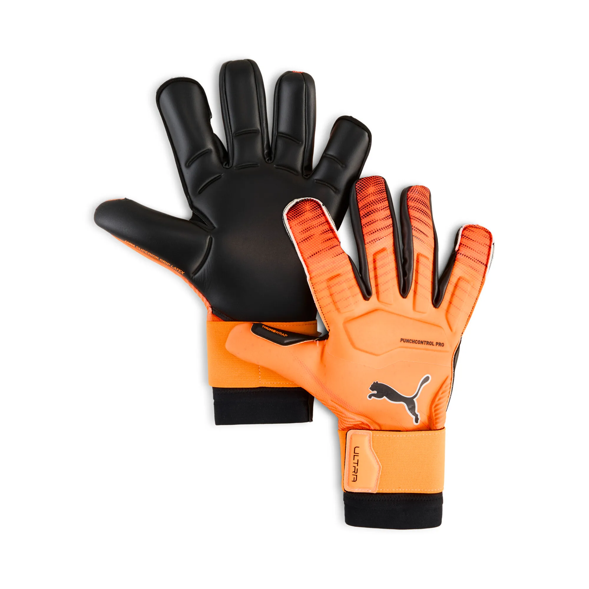 Puma Ultra Ultimate Hybrid Fluo Orange Fire Red - Keepershandschoenen - Maat 10