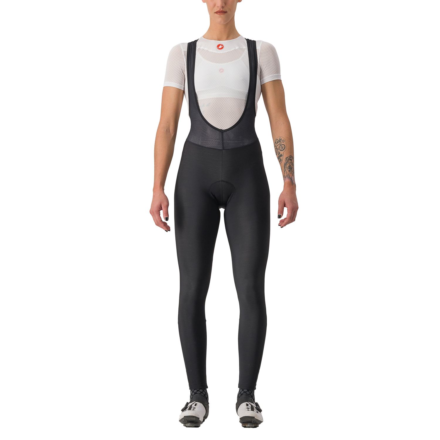 Castelli Entrata fietsbroek zwart dames