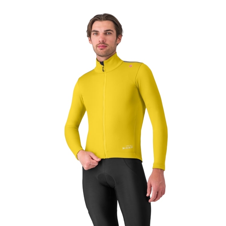 Castelli Espresso air jacket lange mouw mango mojito heren